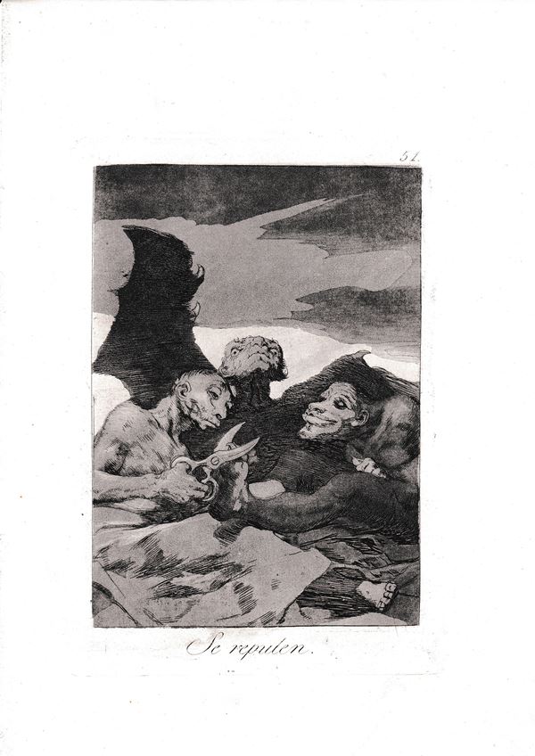 Francisco Goya - Se repulen 