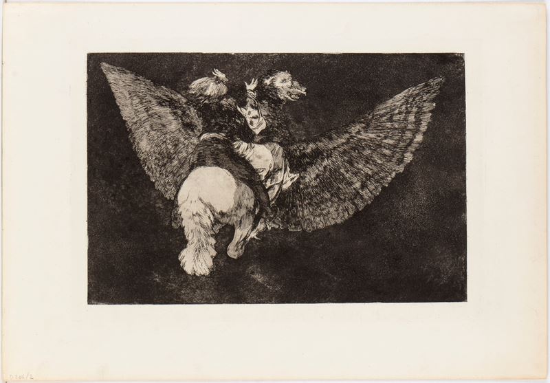 Francisco Goya - Disparate volante (Acquaforte e acquatinta)