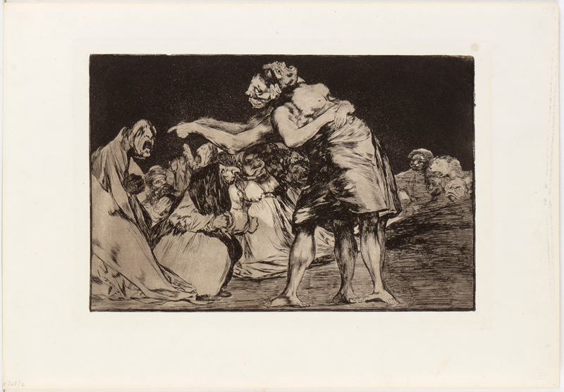 Francisco Goya - Disparate desordenado - Acquaforte, acquatinta e puntasecca