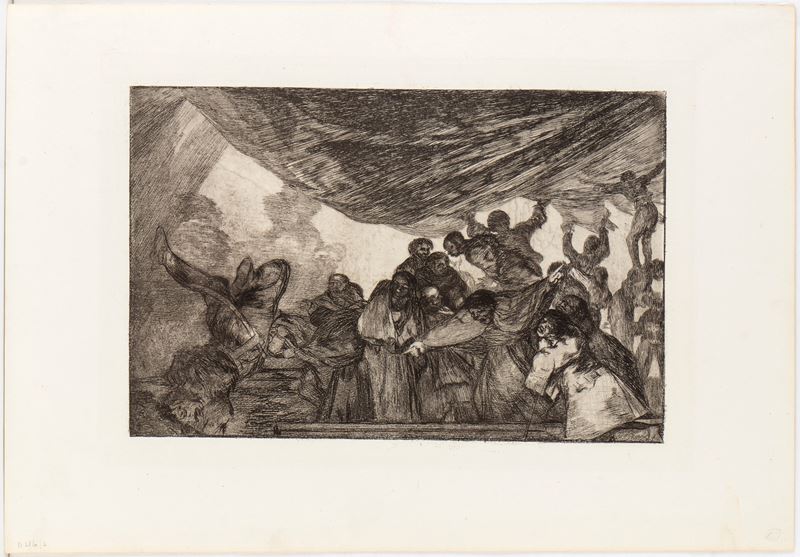Francisco Goya - Disparate claro, acquaforte e acquatinta