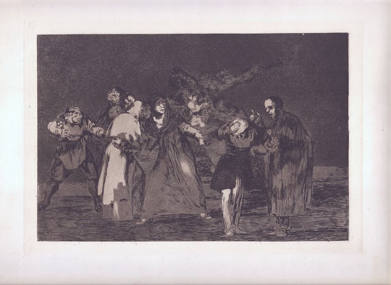 Francisco Goya - Las exhortaciones, acquaforte e acquatinta