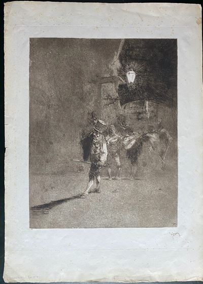 Serenade, acquaforte e acquatinta