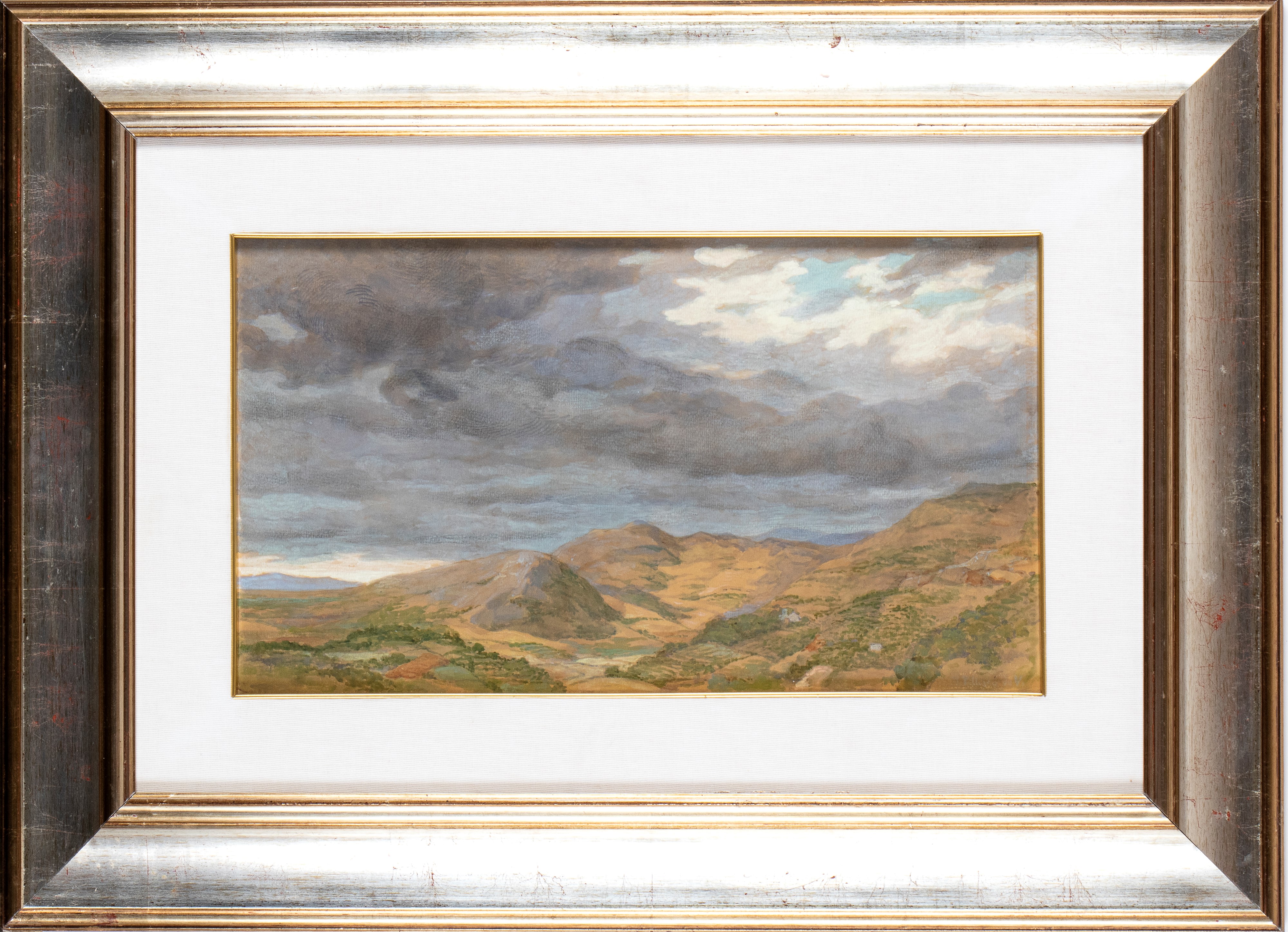 Paesaggio con temporale