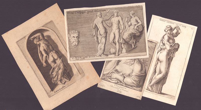 Enea Vico - Venere Callipigia apud Atheneum