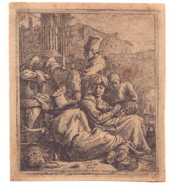 Thomas Wijck - The seamstress