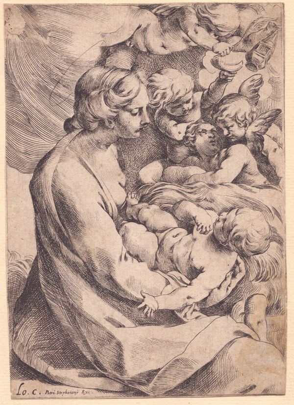 Ludovico Carracci - Madonna and Child with Angels