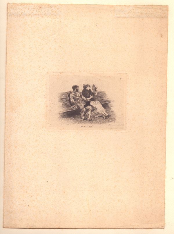 Bullfighter with a woman