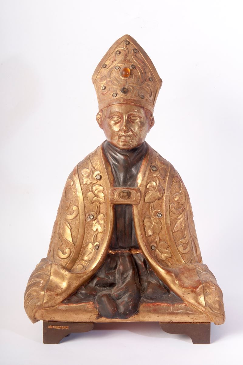 Scultura raffigurante San Gennaro