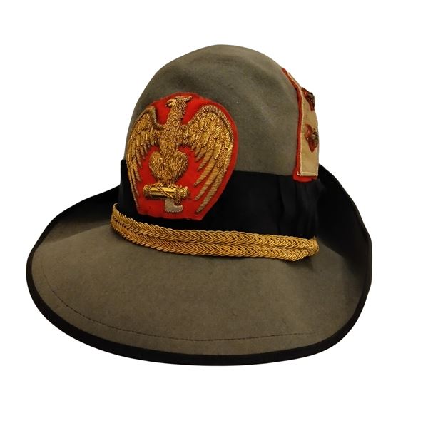 Alpine hat of Lieutenant General of the MVSN