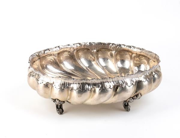 Centrotavola in argento