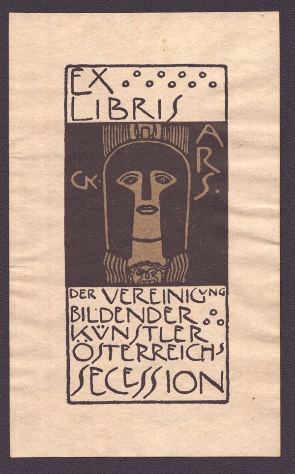 Ex libris der Vereinigung bildender Künstler Österreichs Secession