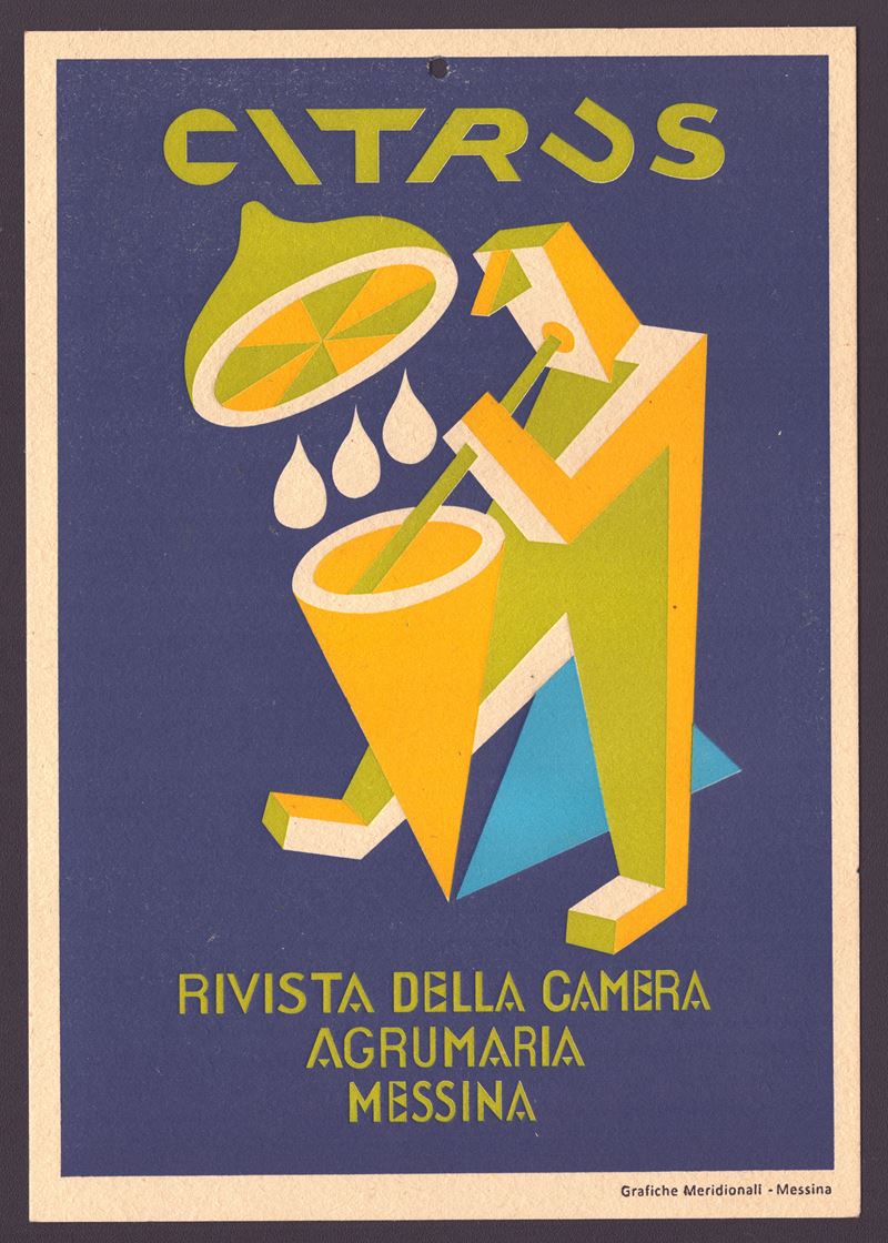 Fortunato Depero - Citrus. Rivista della Camera Agrumaria Messina