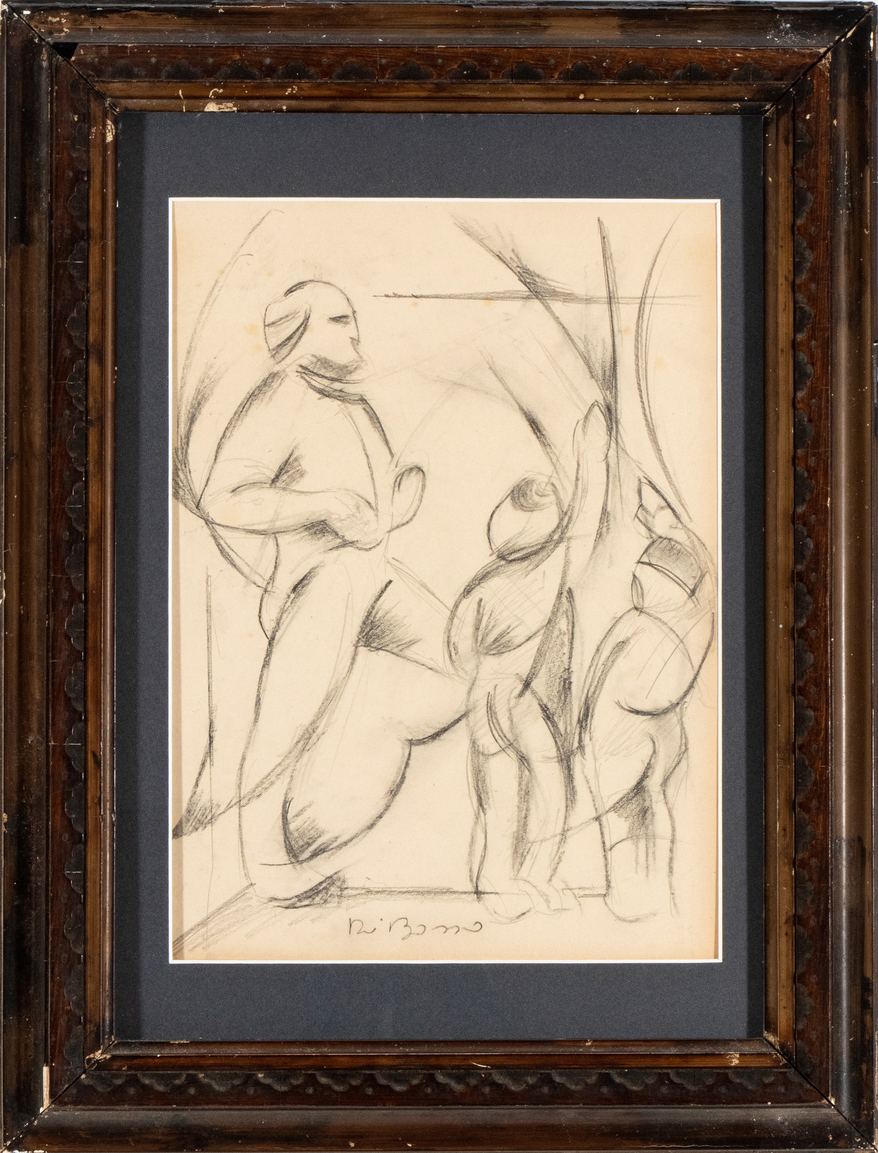 Studio preparatorio per scultura