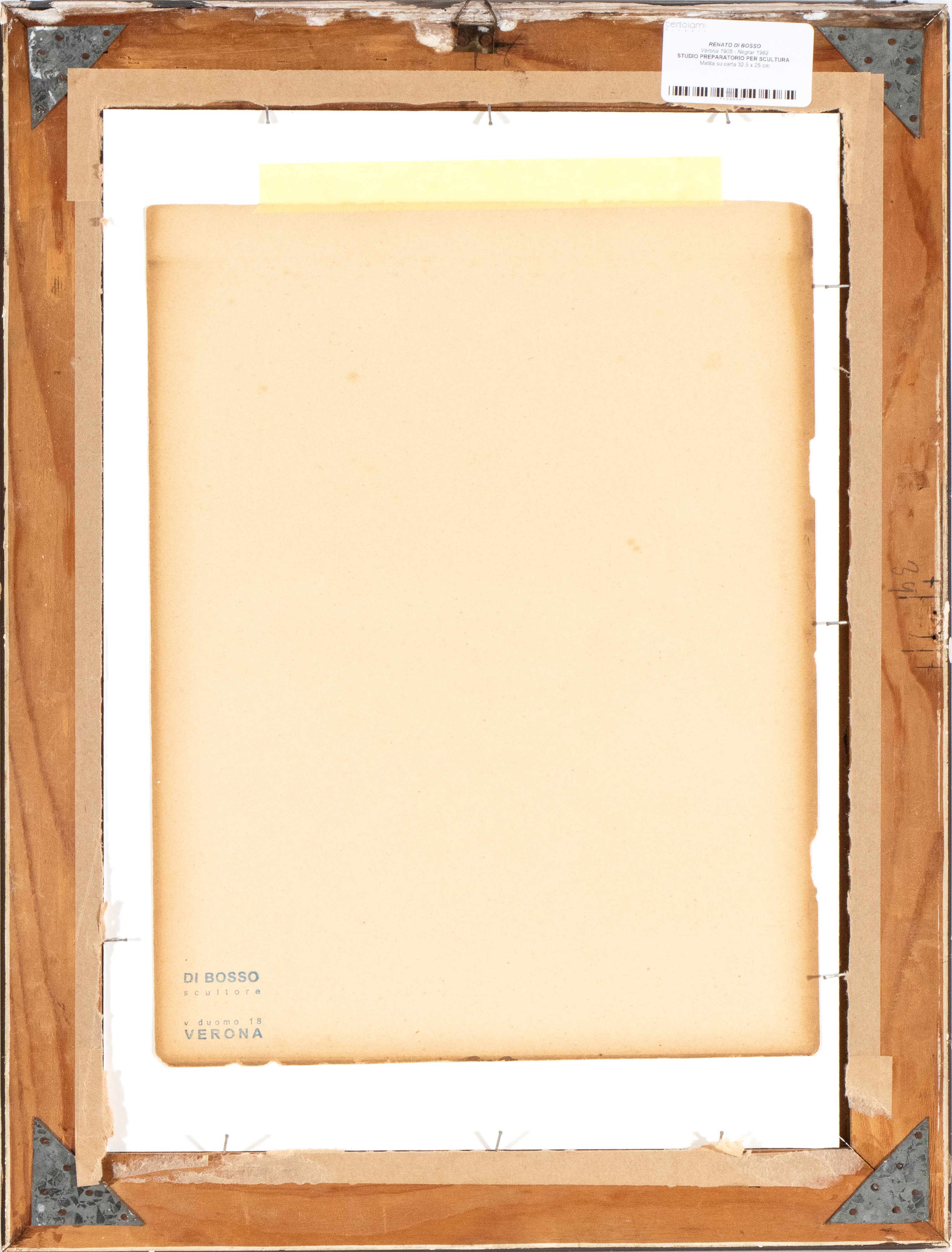 Studio preparatorio per scultura