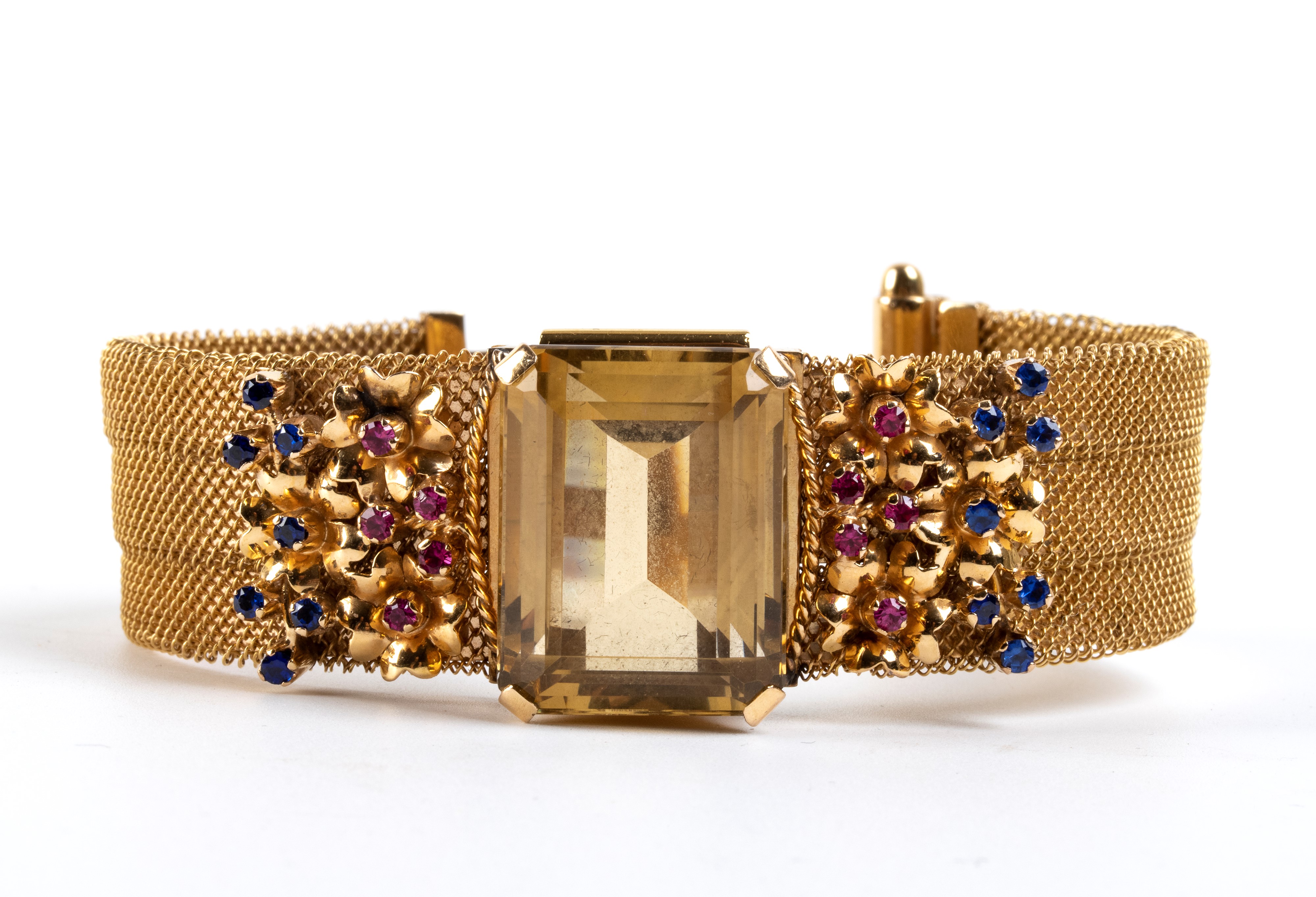 Parure in oro e pietre