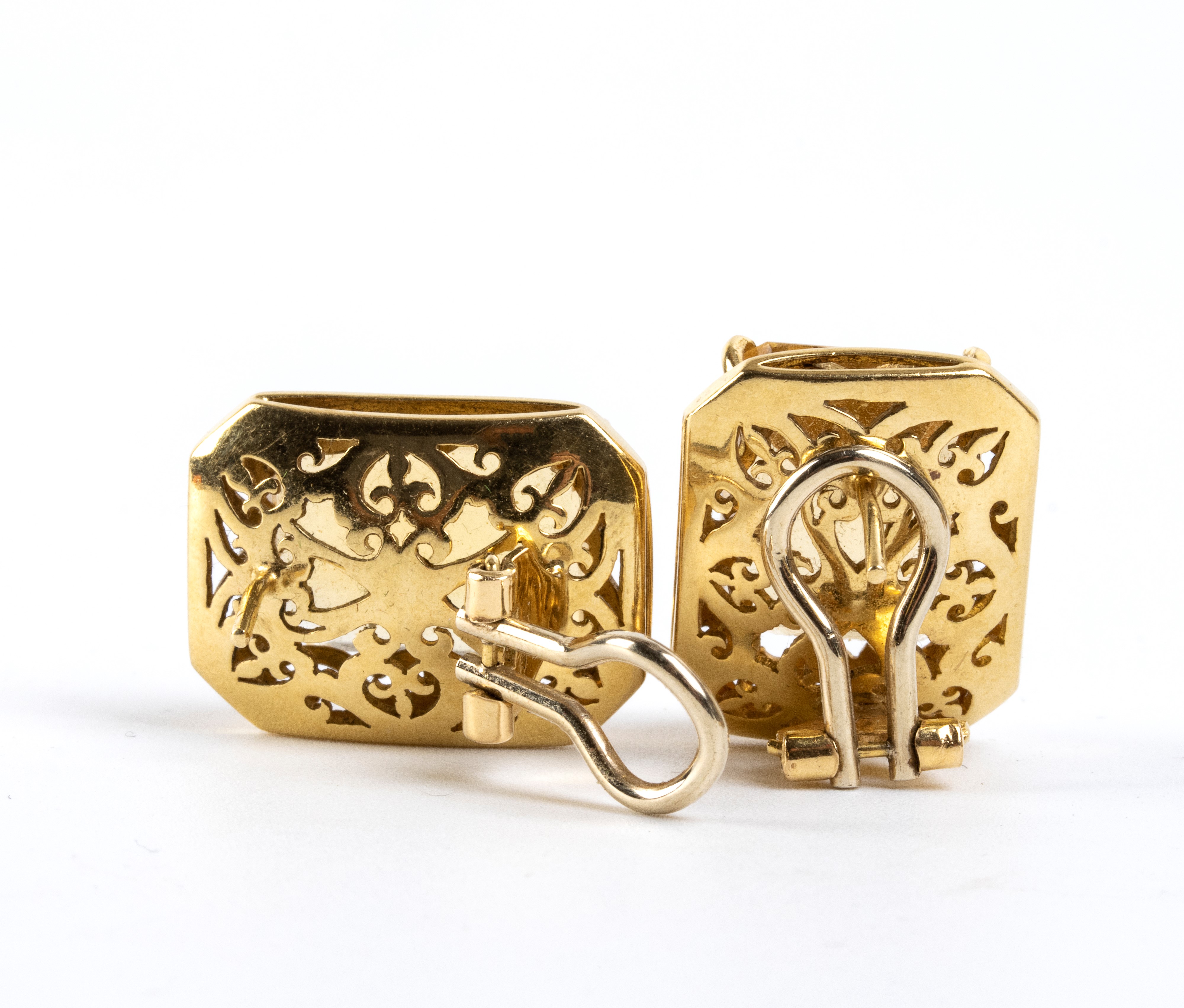 Parure in oro e pietre