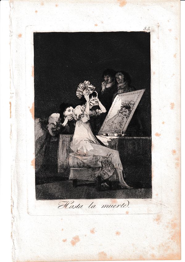Francisco Goya - Hasta la muerte