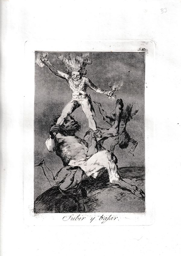Francisco Goya - Subir y bajar