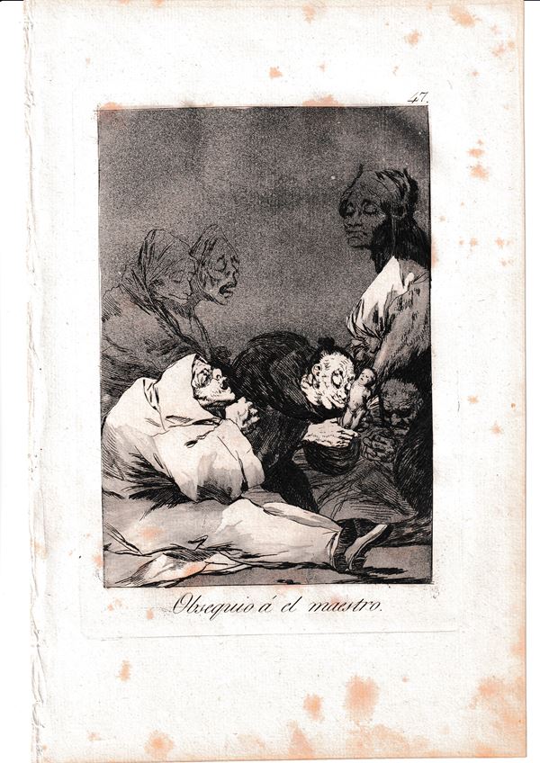 Francisco Goya - Obsequio al maestro
