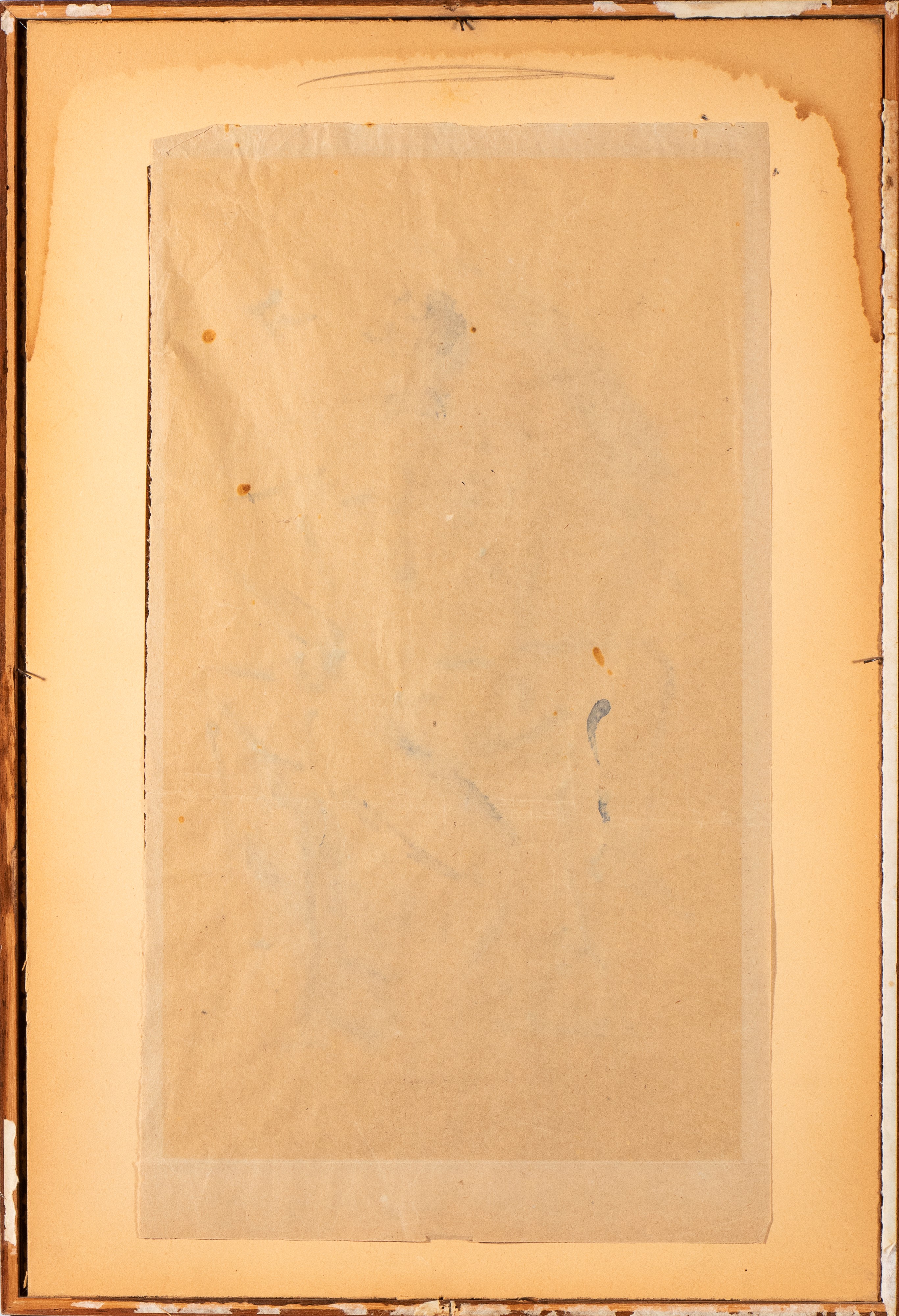 Filippo De Pisis - Nudo maschile, acquarello su carta