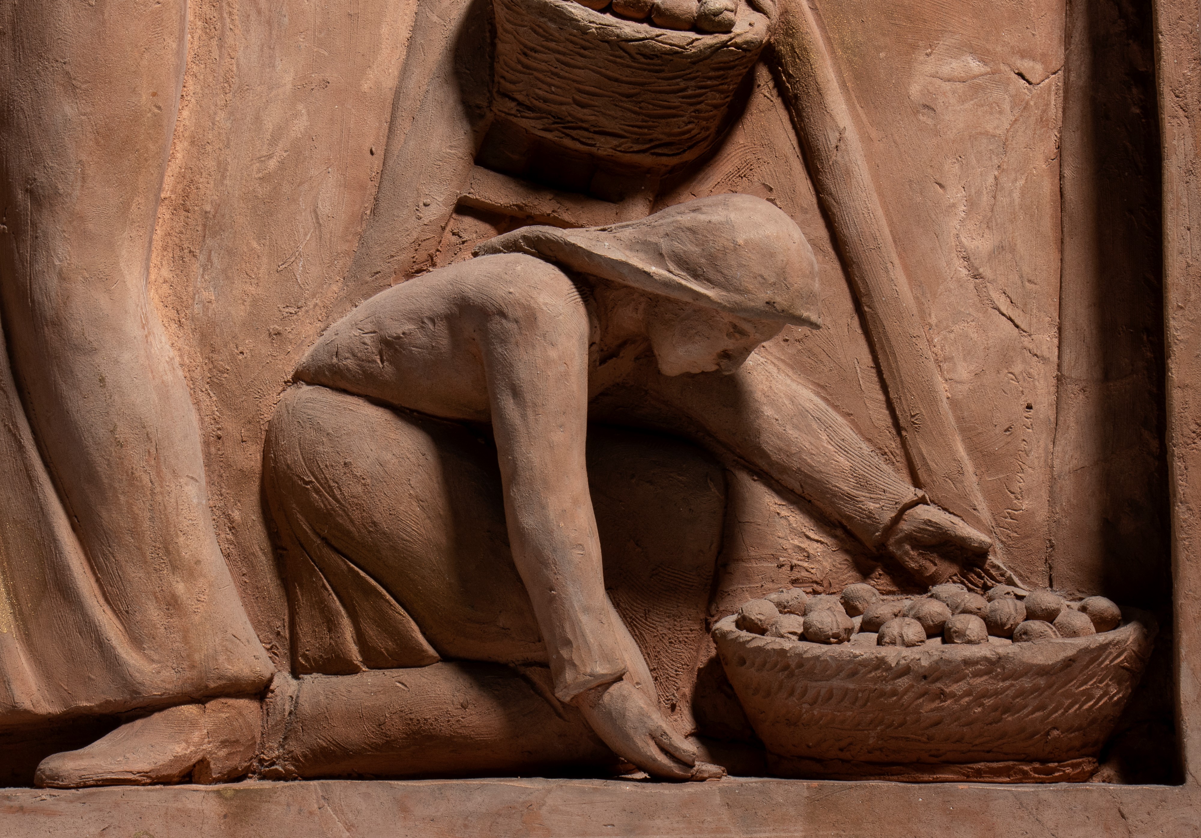 La raccolta delle pesche