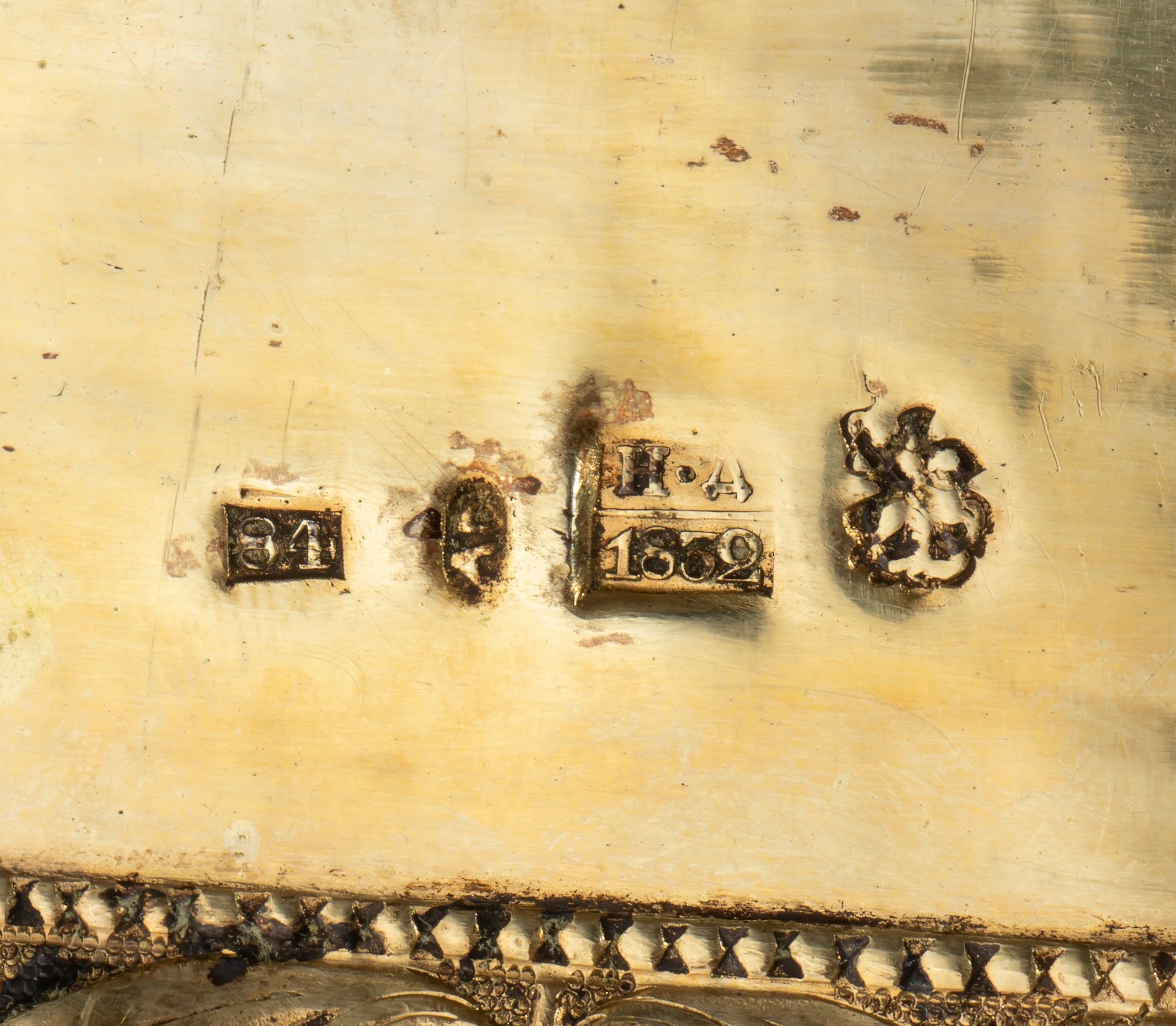 Messale con riza in argento, Mosca 1832