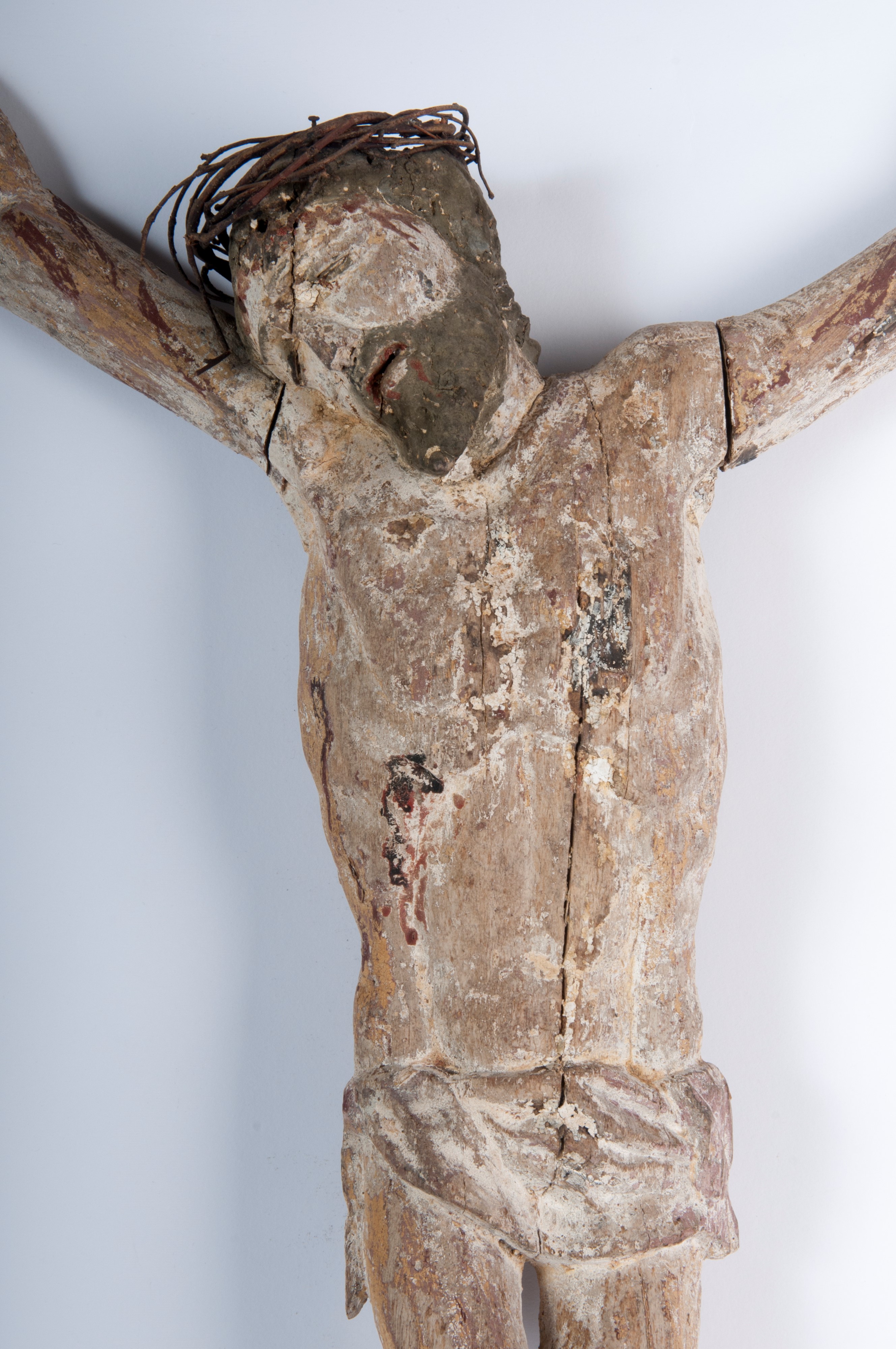 Cristo senza croce, scultura in legno del XVI/XVII secolo
