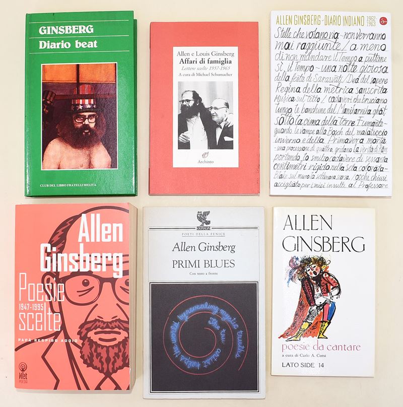 6 volumi di Ginsberg Allen