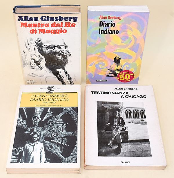 4 volumi di Allen Ginsberg