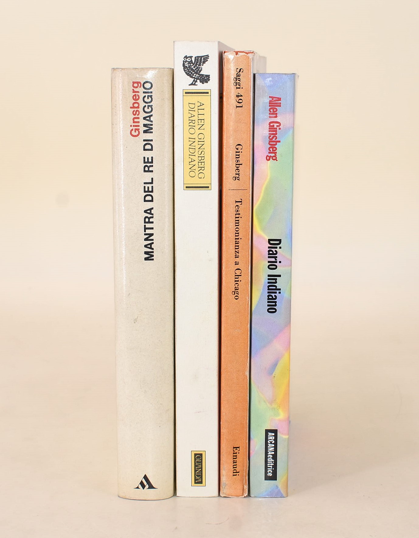 4 volumi di Allen Ginsberg