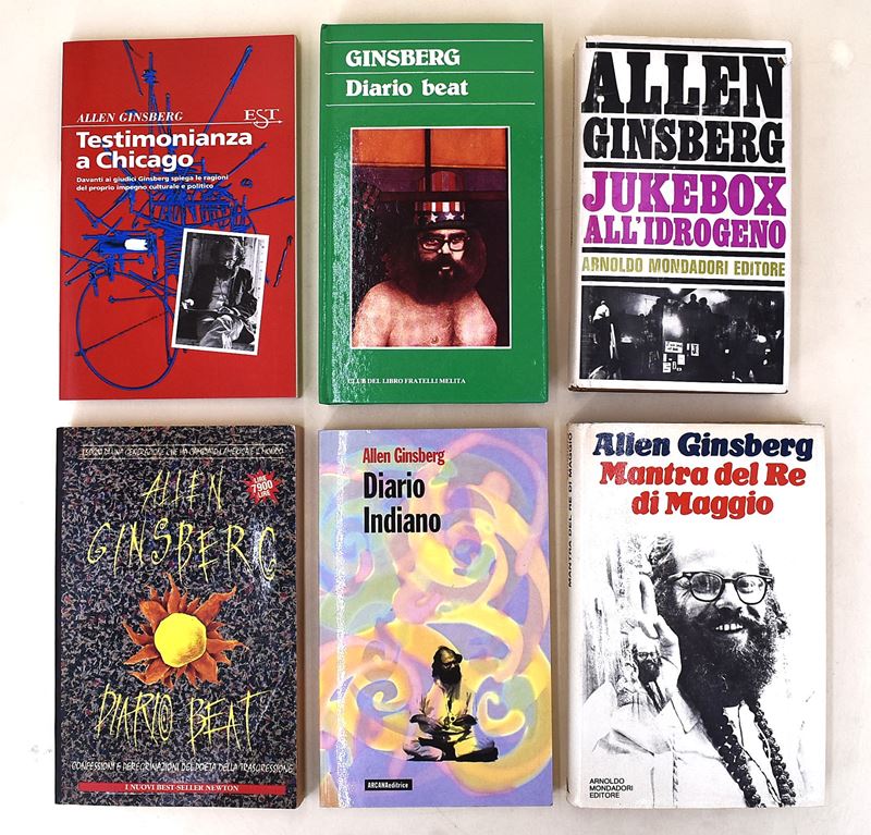 6 volumi di Allen Ginsberg
