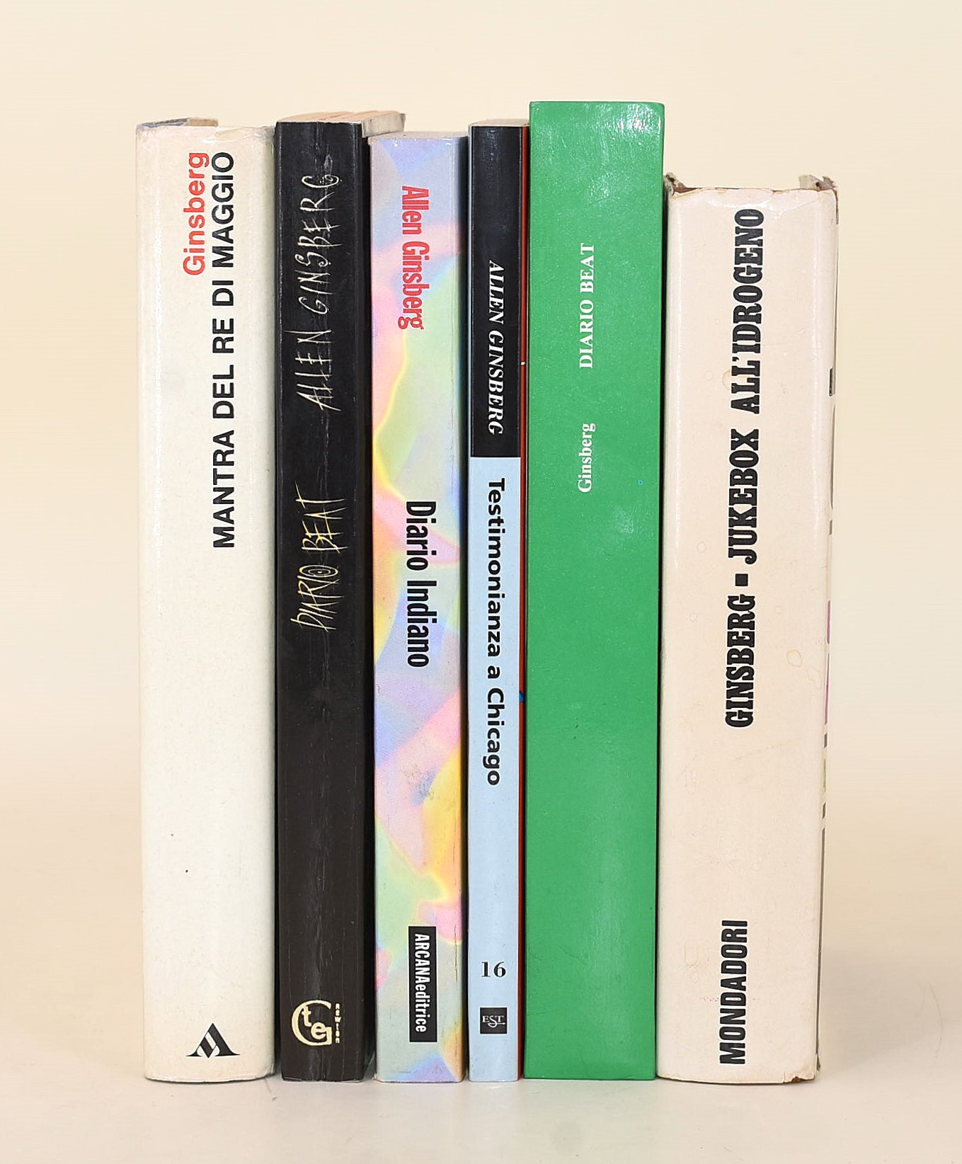 6 volumi di Allen Ginsberg