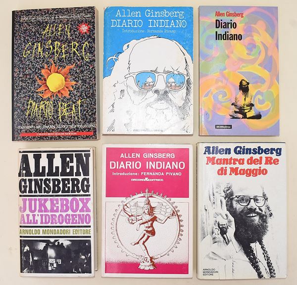 6 volumi di Allen Ginsberg