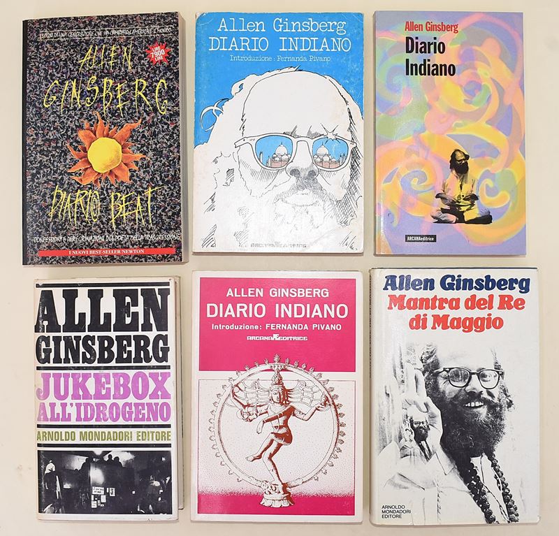 6 volumi di Allen Ginsberg