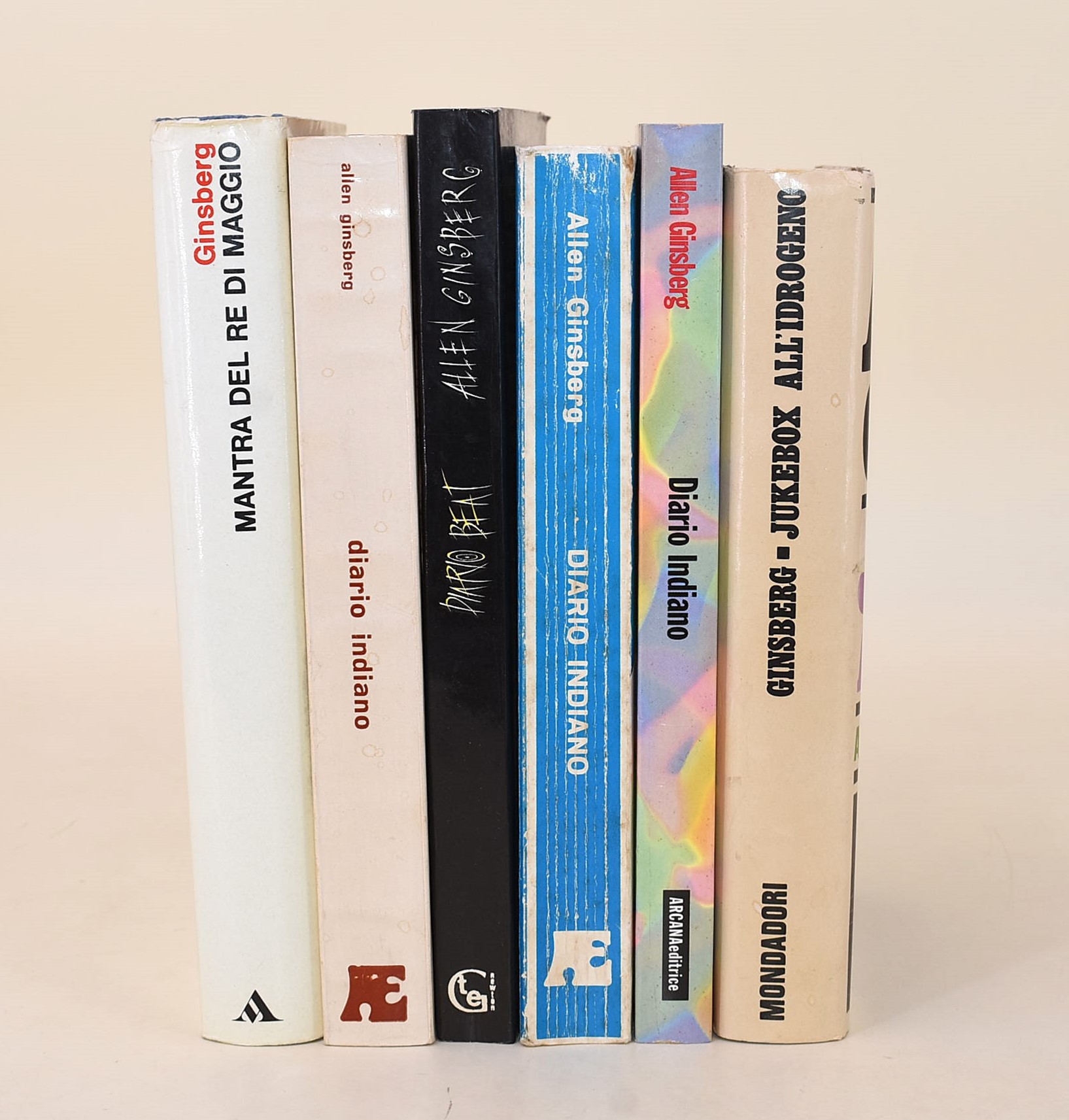 6 volumi di Allen Ginsberg
