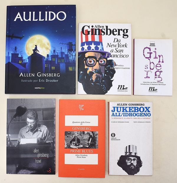 6 volumi di e su Allen Ginsberg