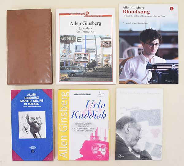 6 volumi di e su Allen Ginsberg