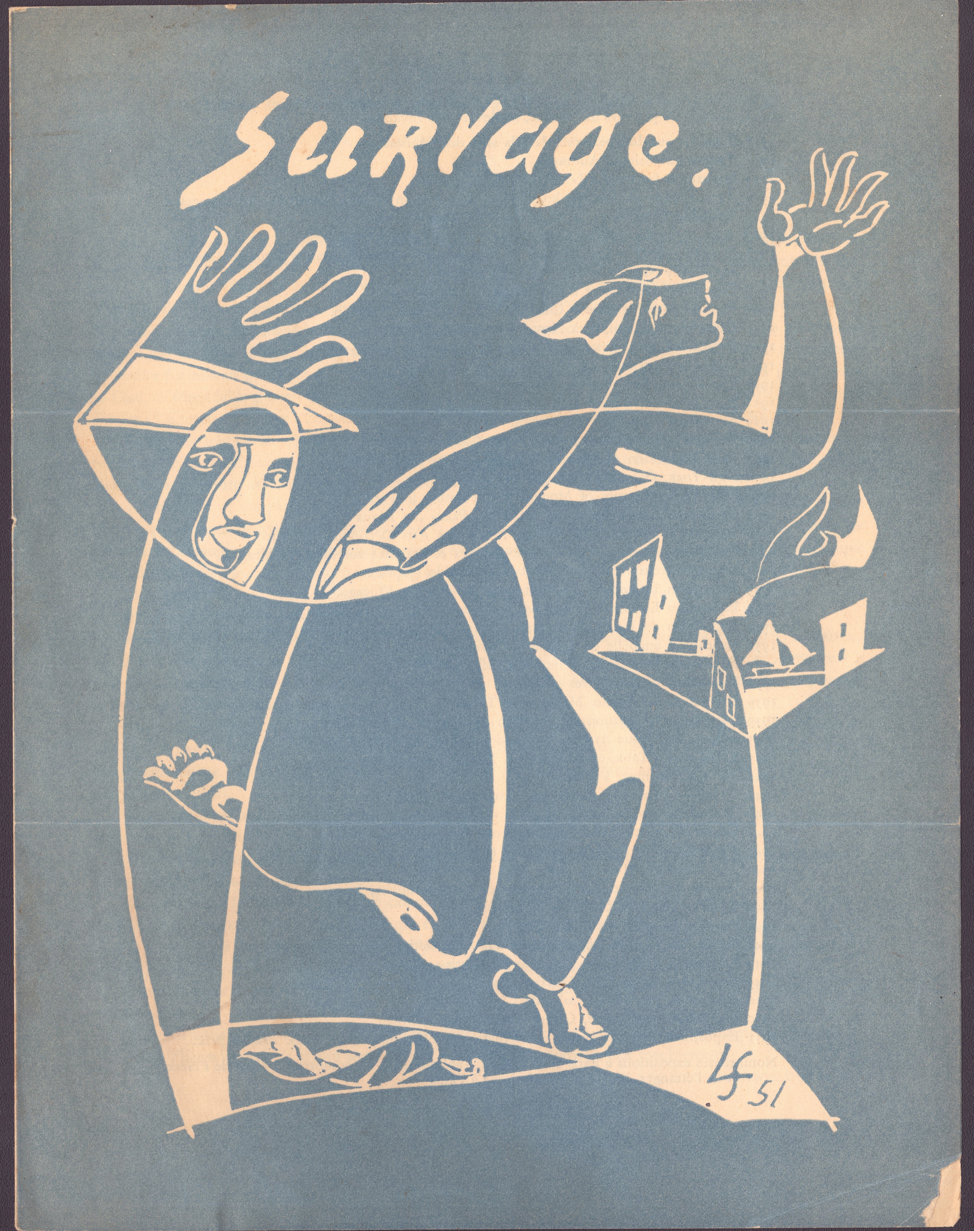 Inviti ai Vernissage del 1951, Litografie