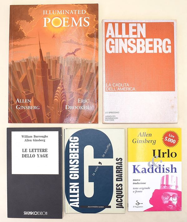 5 volumi di e su Ginsberg Allen