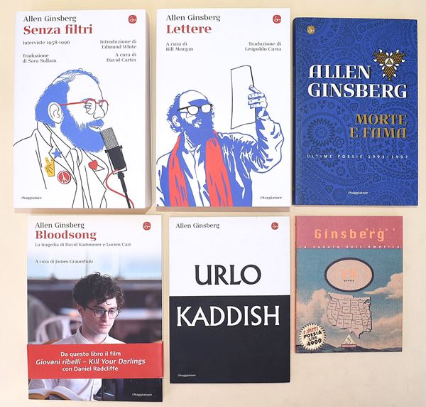 6 volumi di Allen Ginsberg