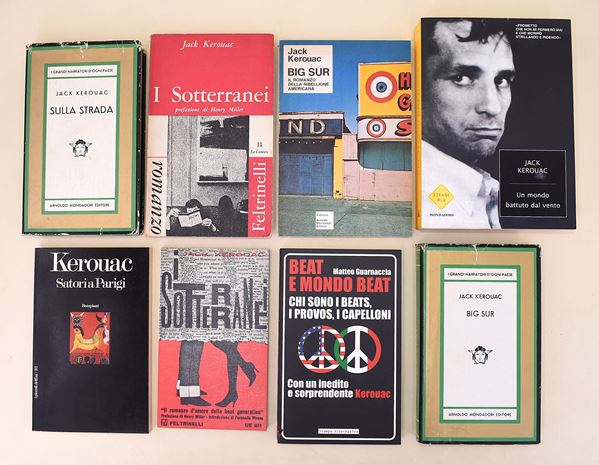 8 volumi di e su Kerouac Jack