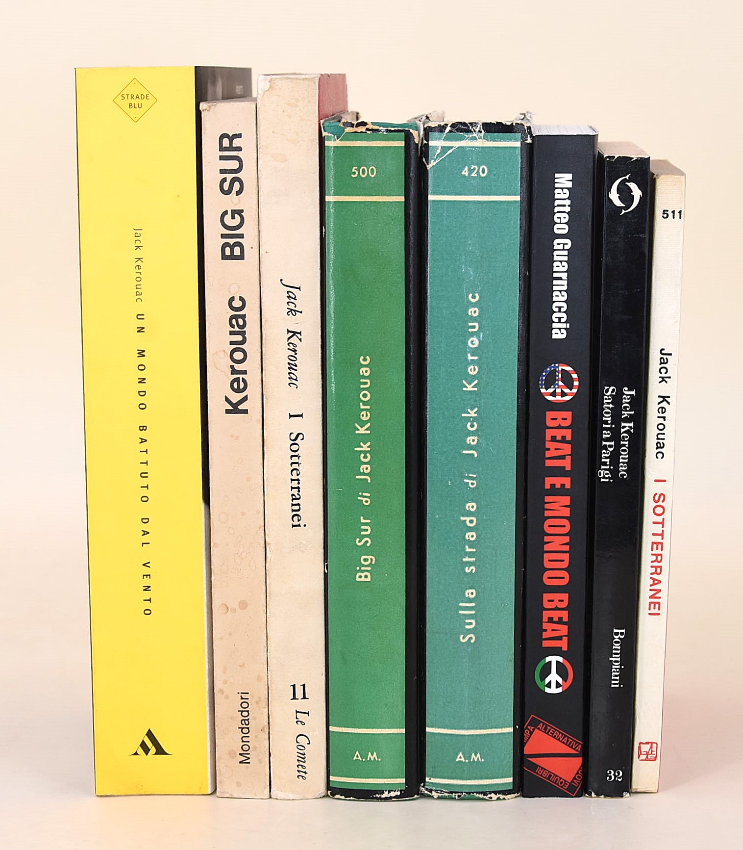 8 volumi di e su Kerouac Jack