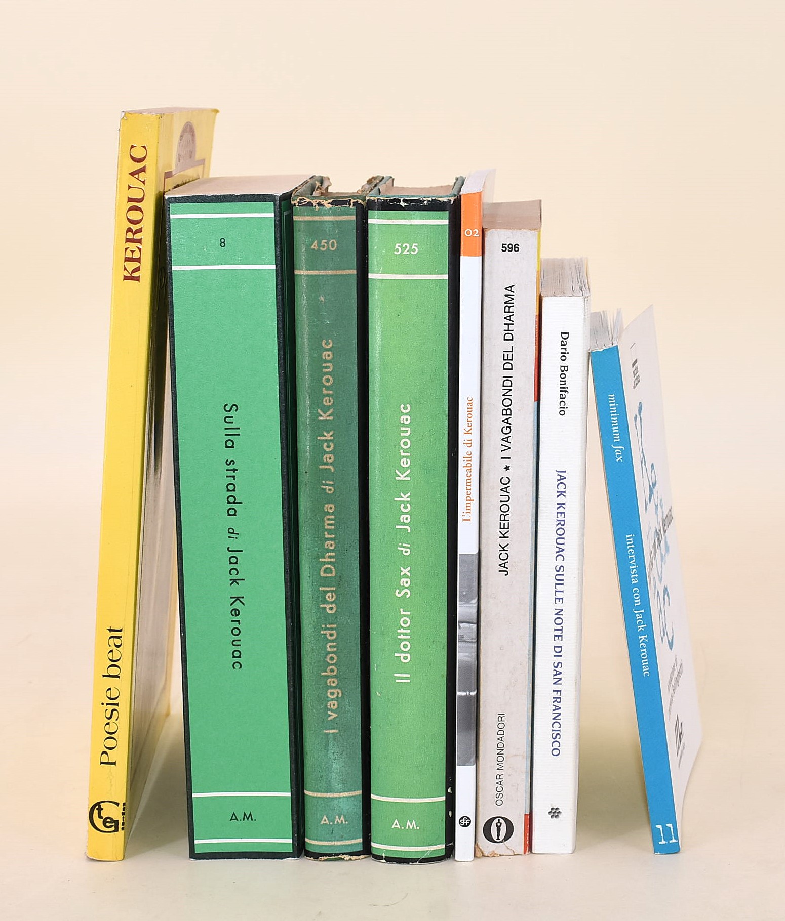 8 volumi di Kerouac Jack