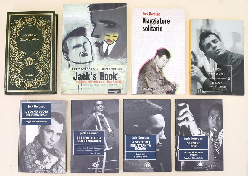 8 volumi di e su Kerouac Jack