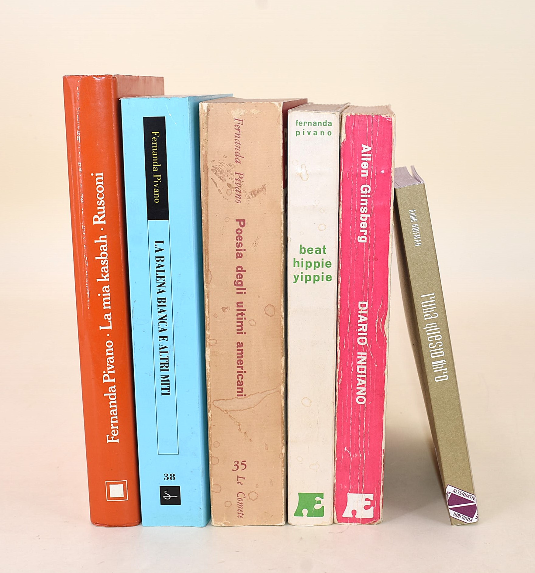 6 volumi di o con Fernanda Pivano