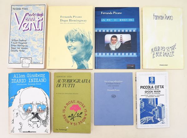 8 volumi di e con Fernanda Pivano
