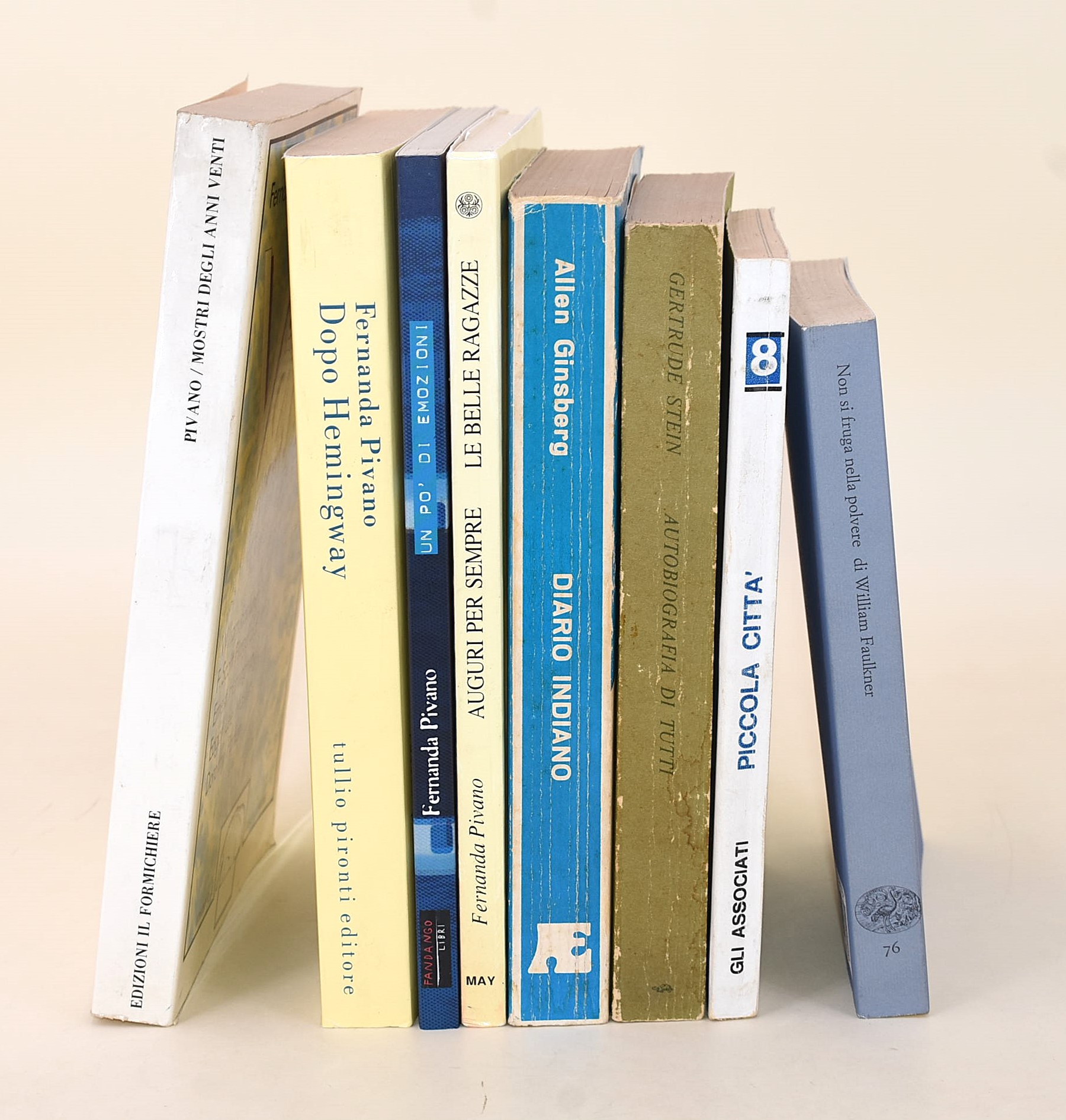 8 volumi di e con Fernanda Pivano