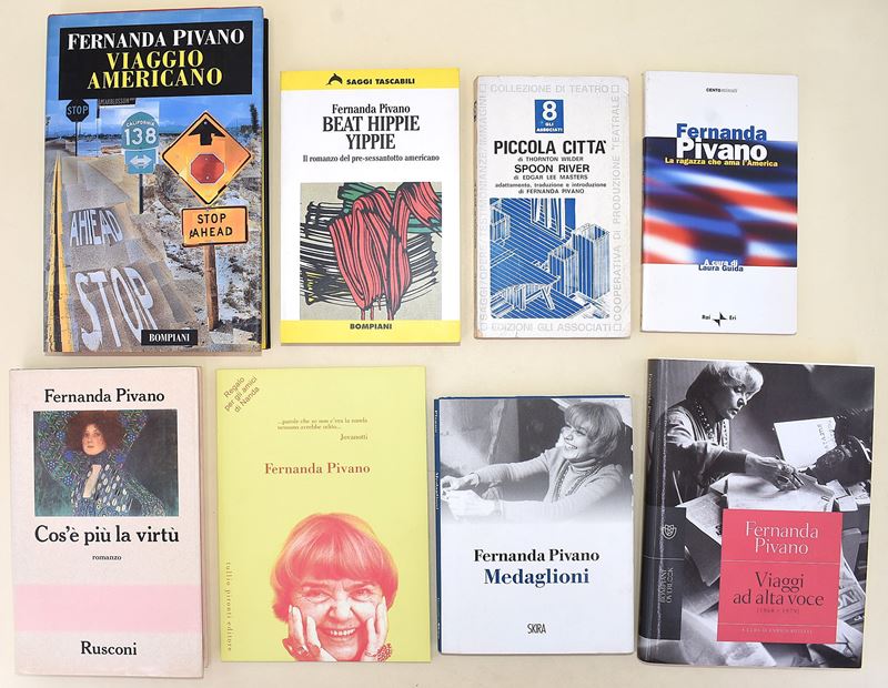 8 volumi di e su Fernanda Pivano