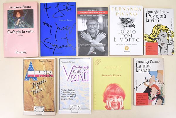 9 volumi di e su Fernanda Pivano