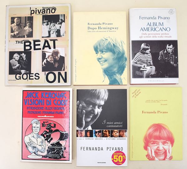 6 volumi di o con Fernanda Pivano